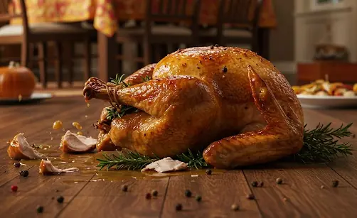 On Thanksgiving, my 5-year-old daughter threw the turkey onto the floor  when I asked her why, she shouted, 'I saved everyone!