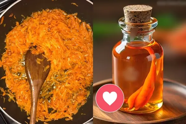 Homemade Carrot Oil for Glowing Skin