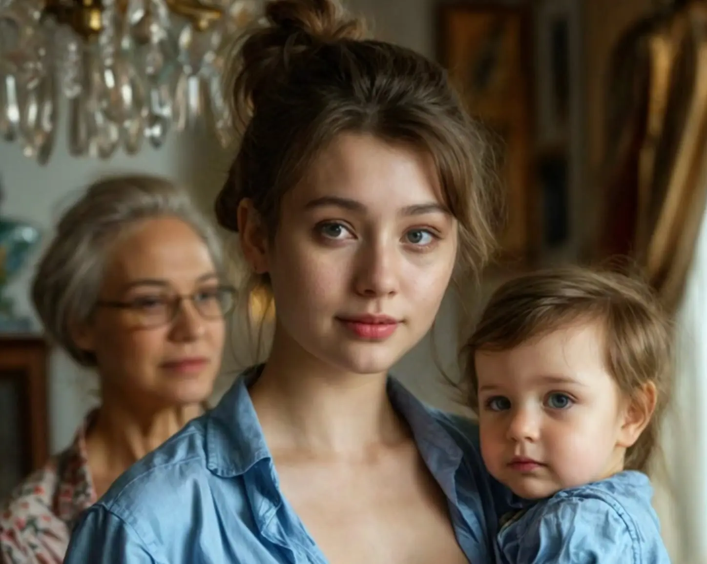 I’m marrying your ex-husband, and you, darling, will have to move out of this apartment, it’s mine now.” Irina had just put her daughter Alice to bed a few minutes ago.