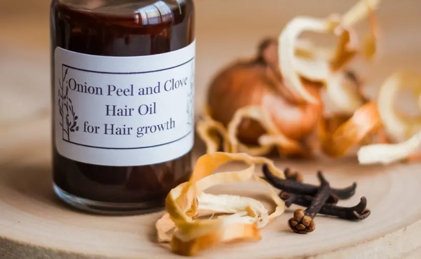 Onion peels and cloves: a simple hair growth remedy from Grandma's time