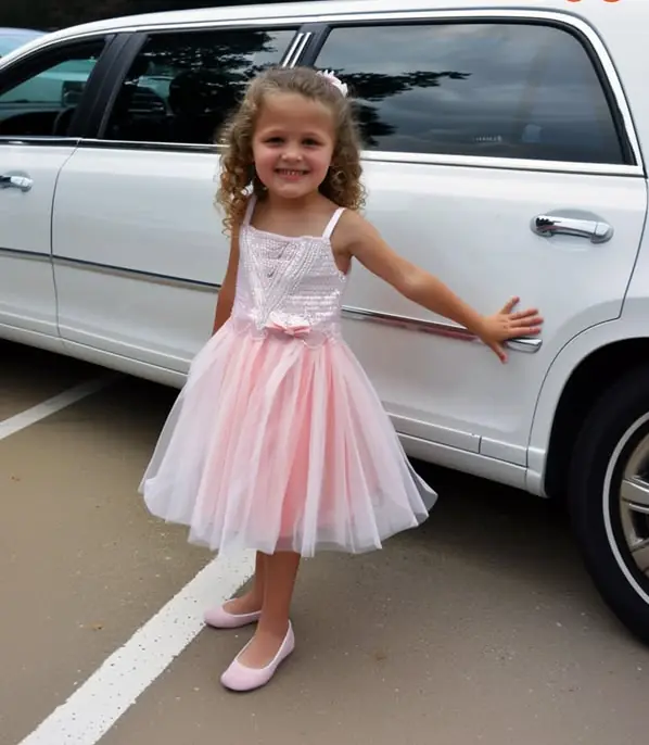 A Little Girl Mocked for Her Homemade Dress—Until a Limousine Pulls Up and Changes Everything!