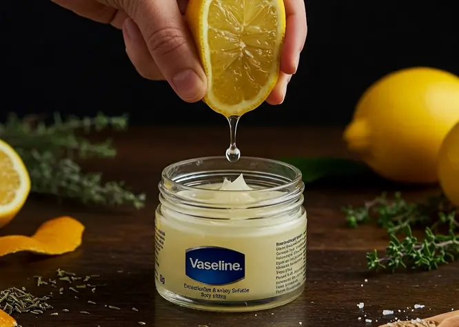 Vaseline to look 10 years younger