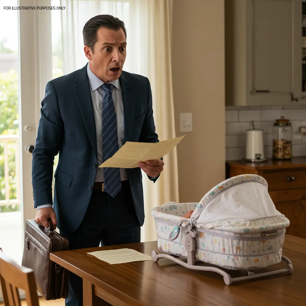 Husband Returns from Business Trip to Find a Newb0rn Baby and Two Sh0cking Notes—What Happens Next Will Change His Life Forever