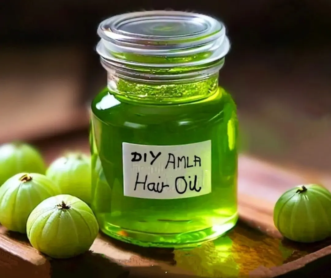 Homemade Amla Hair Oil For Hair Grwoth