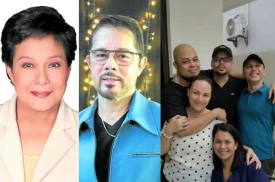 Christopher de Leon Visits Ex-Wife Nora Aunor’s Wake, Reunites with Their Children