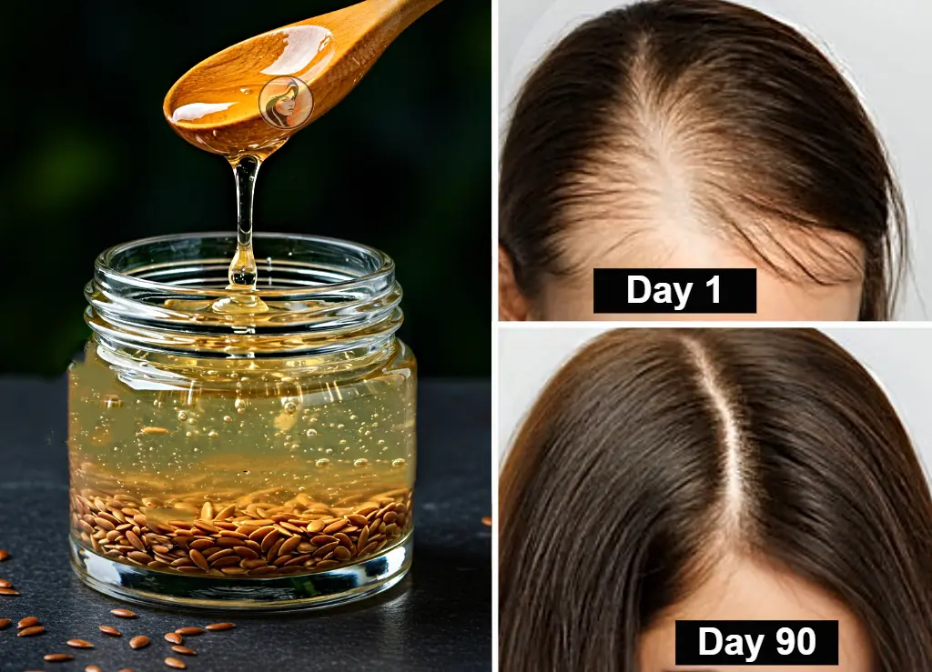 DIY Flaxseed Gel & Okra Hair Gel For Hair Growth & Frizzy Hair