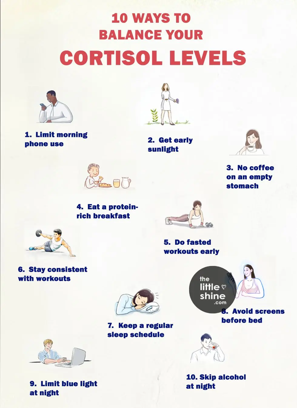 10 Ways to Balance Your Cortisol Levels