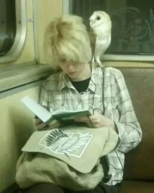 The Girl with the Owl on the Subway Showed Me the Power of Living Authentically