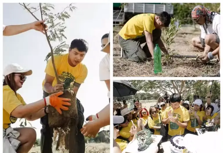 Daniel Padilla’s Meaningful 30th Birthday Celebration: Tree Planting for a Greener Future