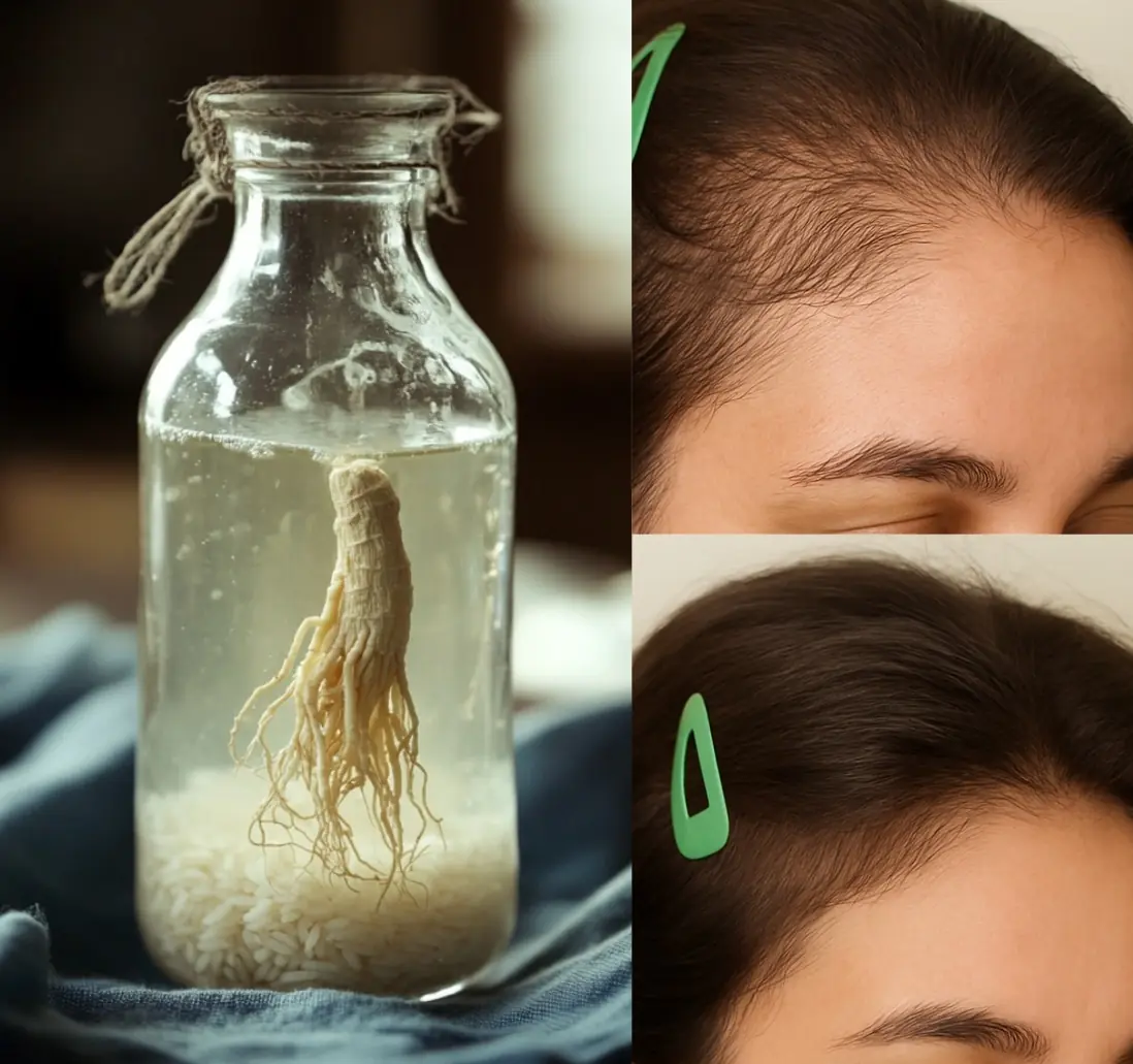 Boost your hair growth with rice water ginseng hair spray