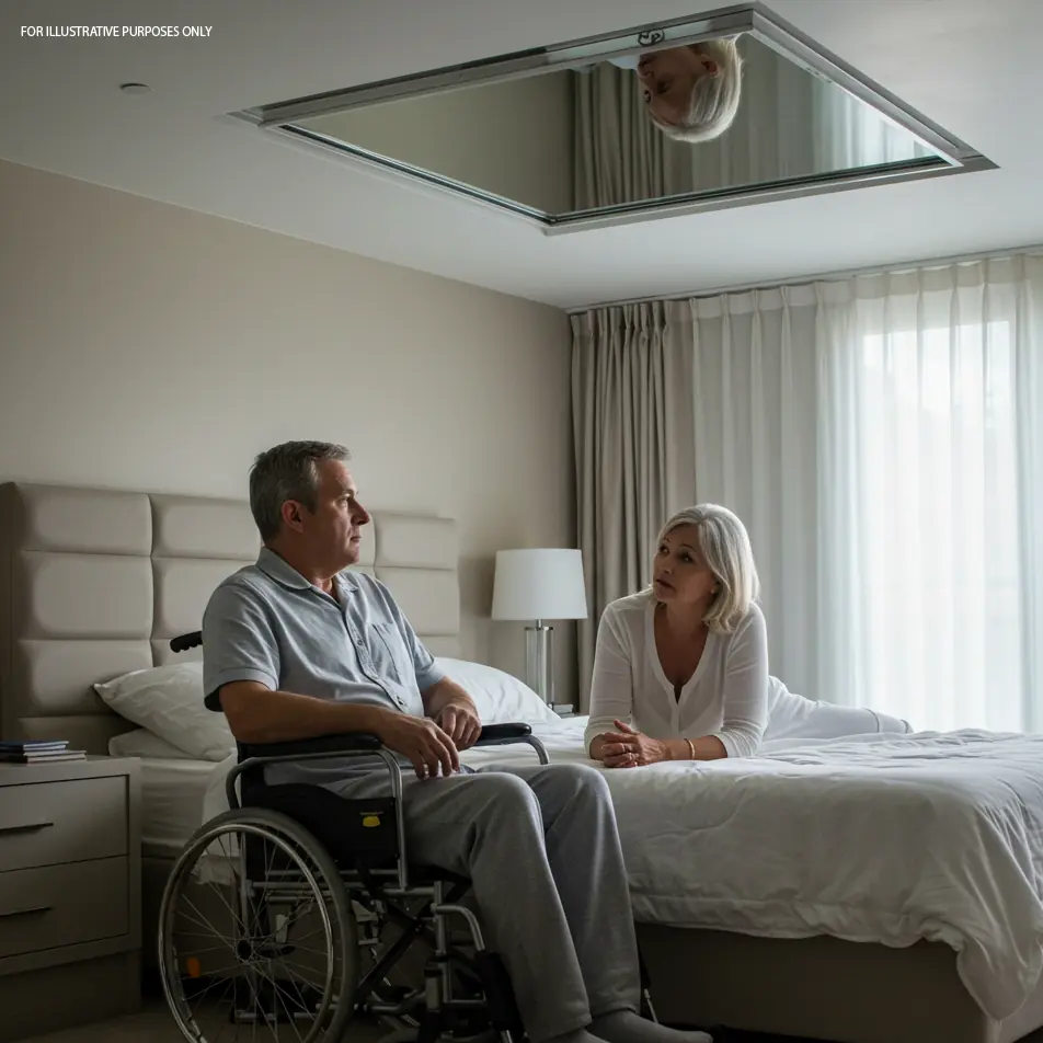 He Installed a Mirror to Catch His Wife Che@ting – The Truth He Uncovered Shattered Everything