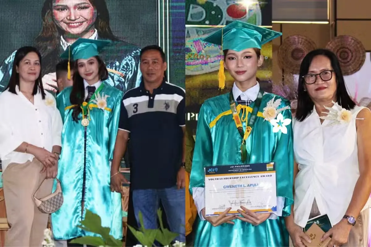 BINI's Jhoanna and Gwen officially finish high school