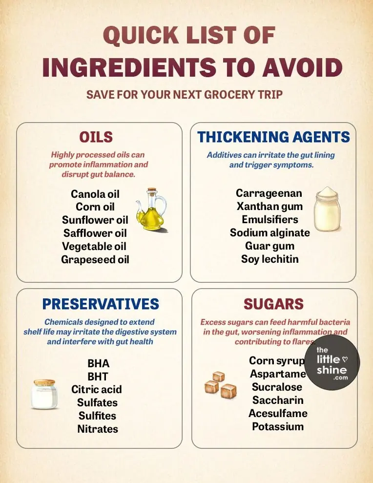 Avoid These Toxic Common Grocery Ingredients
