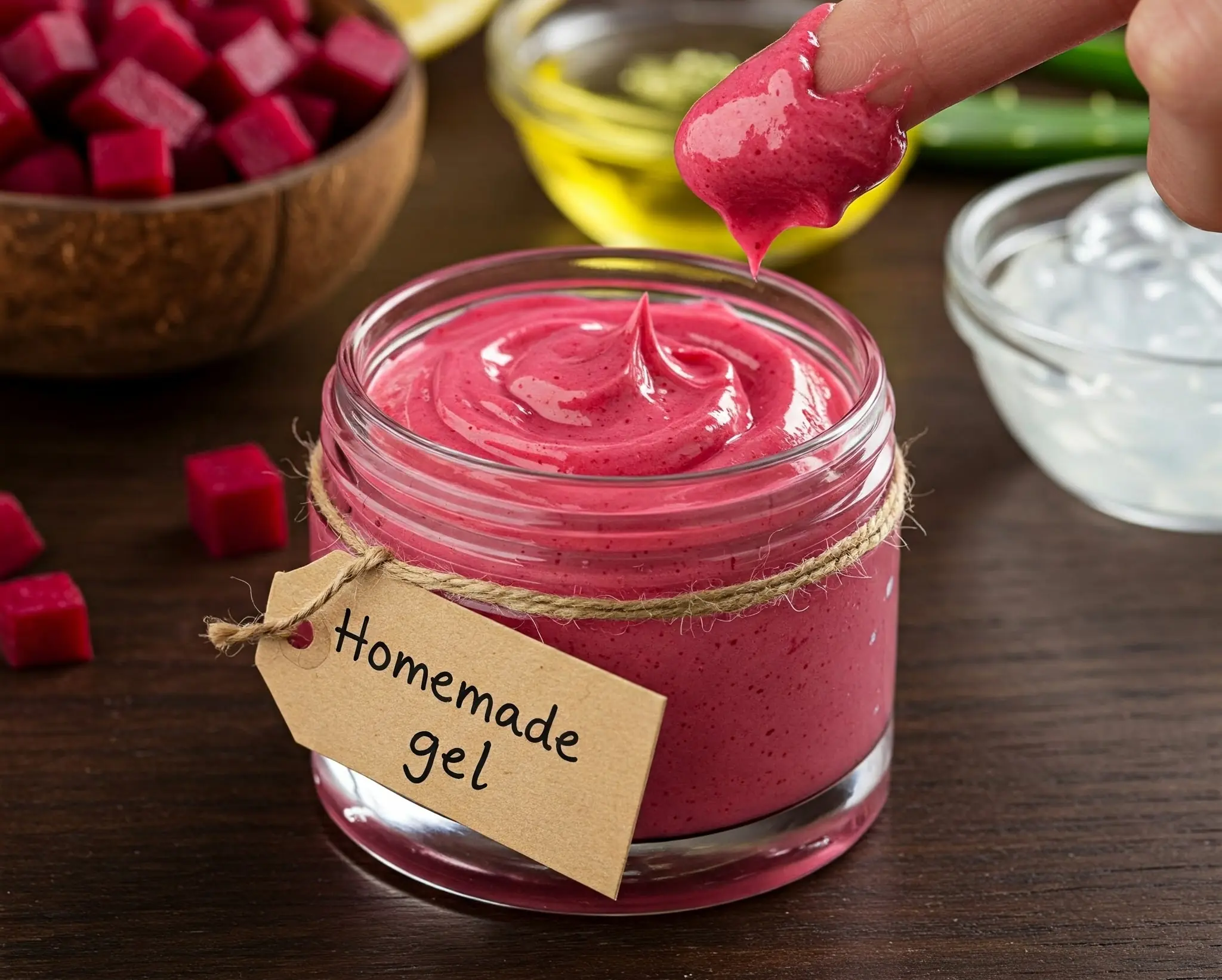 DIY Face Gel for Clear, Radiant, and Spotless Skin