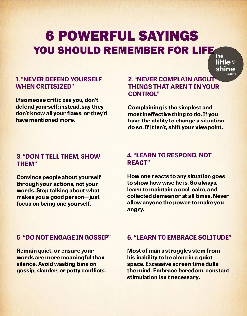 6 Powerful Sayings That Can Transform Your Life