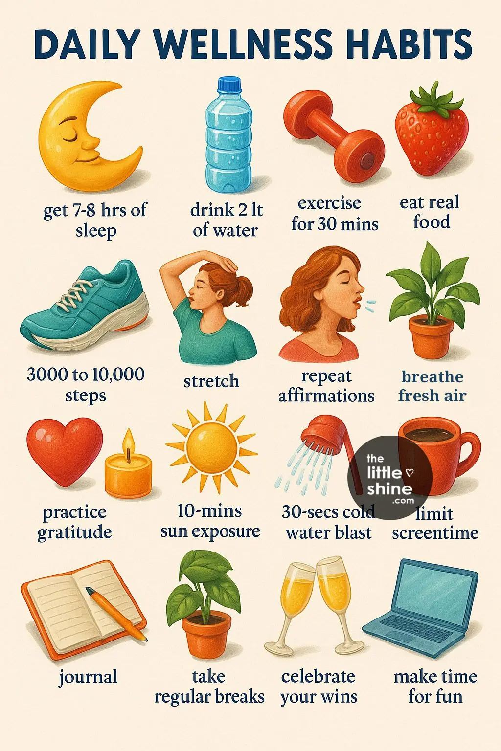 16 Daily Wellness Habits for a Healthier, Happier Life