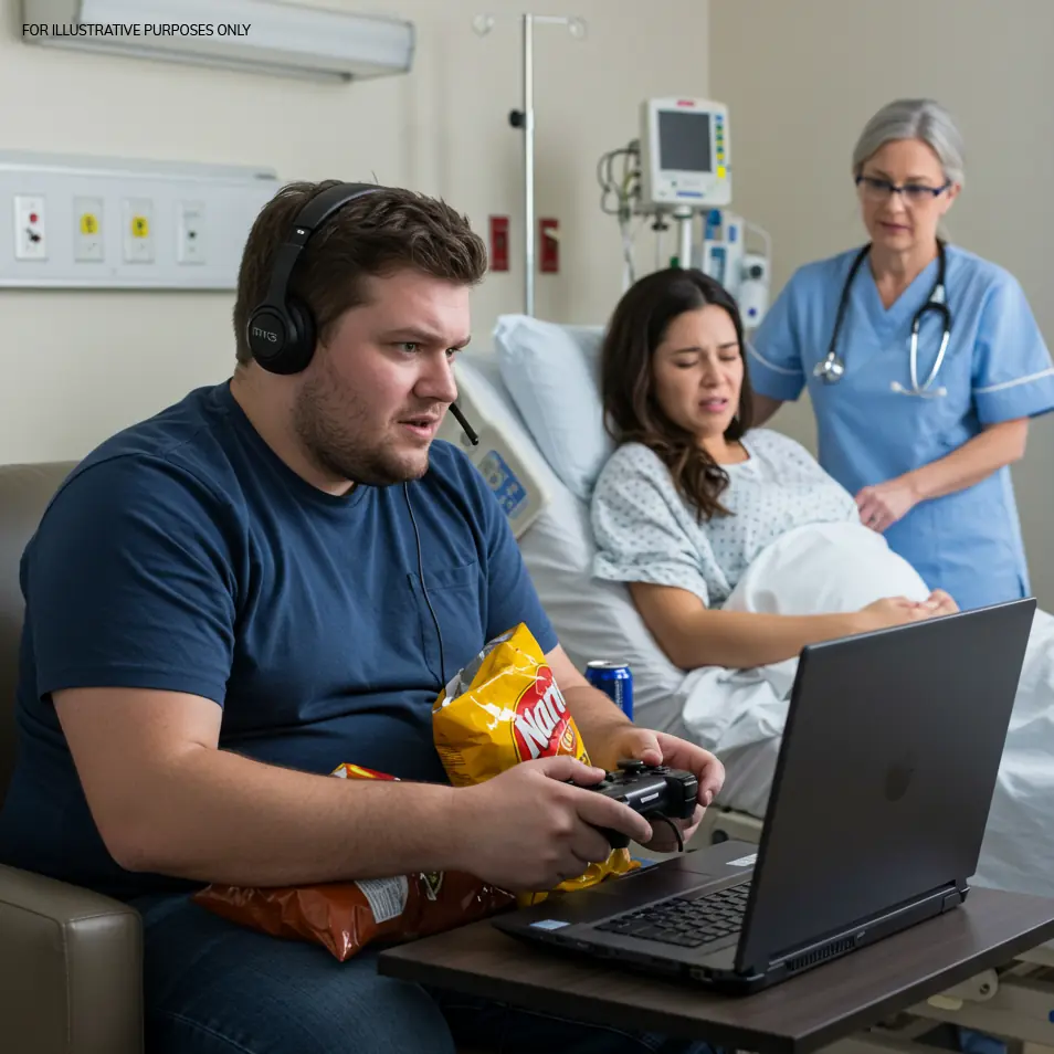 My Husband Brought an Xbox to the Delivery Room and Invited His Friend, But His Parents Gave Him a Wake-Up Call
