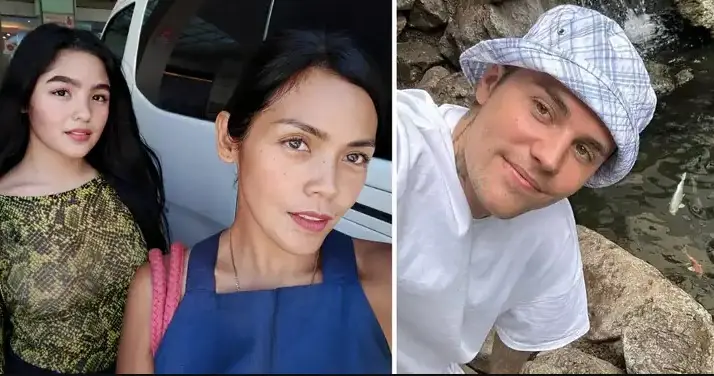 Andrea Brillantes's mother reacts to Justin Bieber following the actress on Instagram