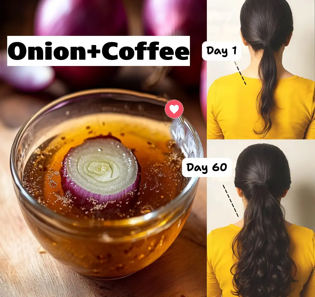 Add Onion and Coffee to Your Hair—The Results Might Shock You