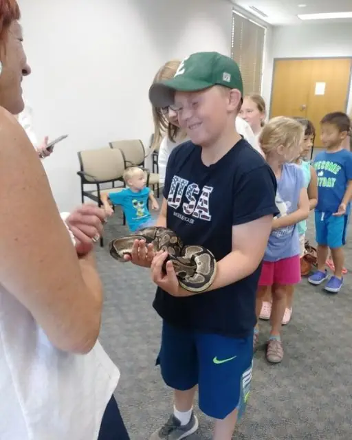 My Son Chose a Python for His School Project Then Asked a Question That Made Everyone Stop and Think