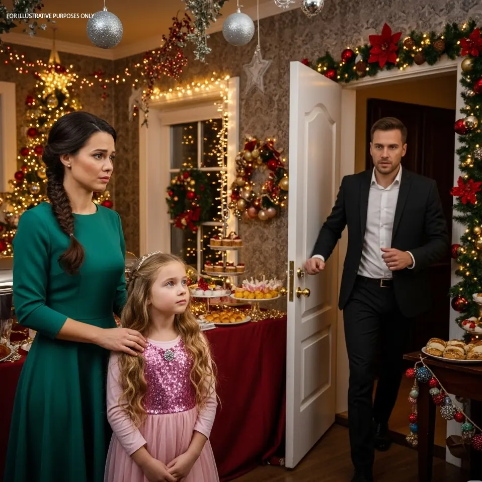 My Husband Left Me and the Kids at Home on Christmas Eve to Celebrate at His Office Party So We Decided to Pay Him a Visit
