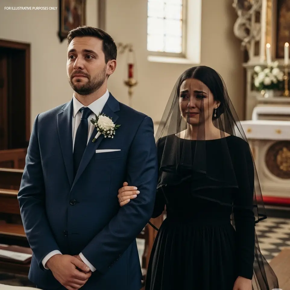 My Fiancée Wore a Black Dress to Our Wedding: The Secret That Shattered My World Forever