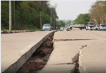 Scientists astounded by rare footage capturing earth’s surface splitting along tectonic plates during Myanmar earthquake