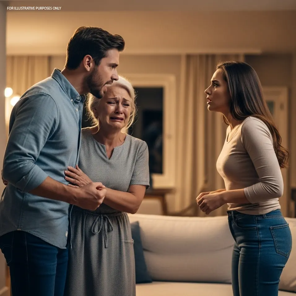 ‘Get Out, You Old C0w!’ Lawyer Returns from Work Early & Hears Wife Making His Mother Cry