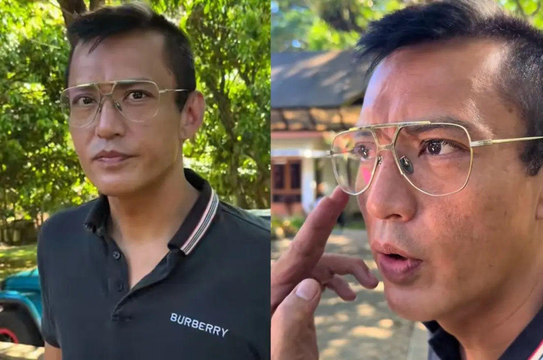 Actor Mark Anthony Fernandez explains the story behind his single-lens eyeglasses