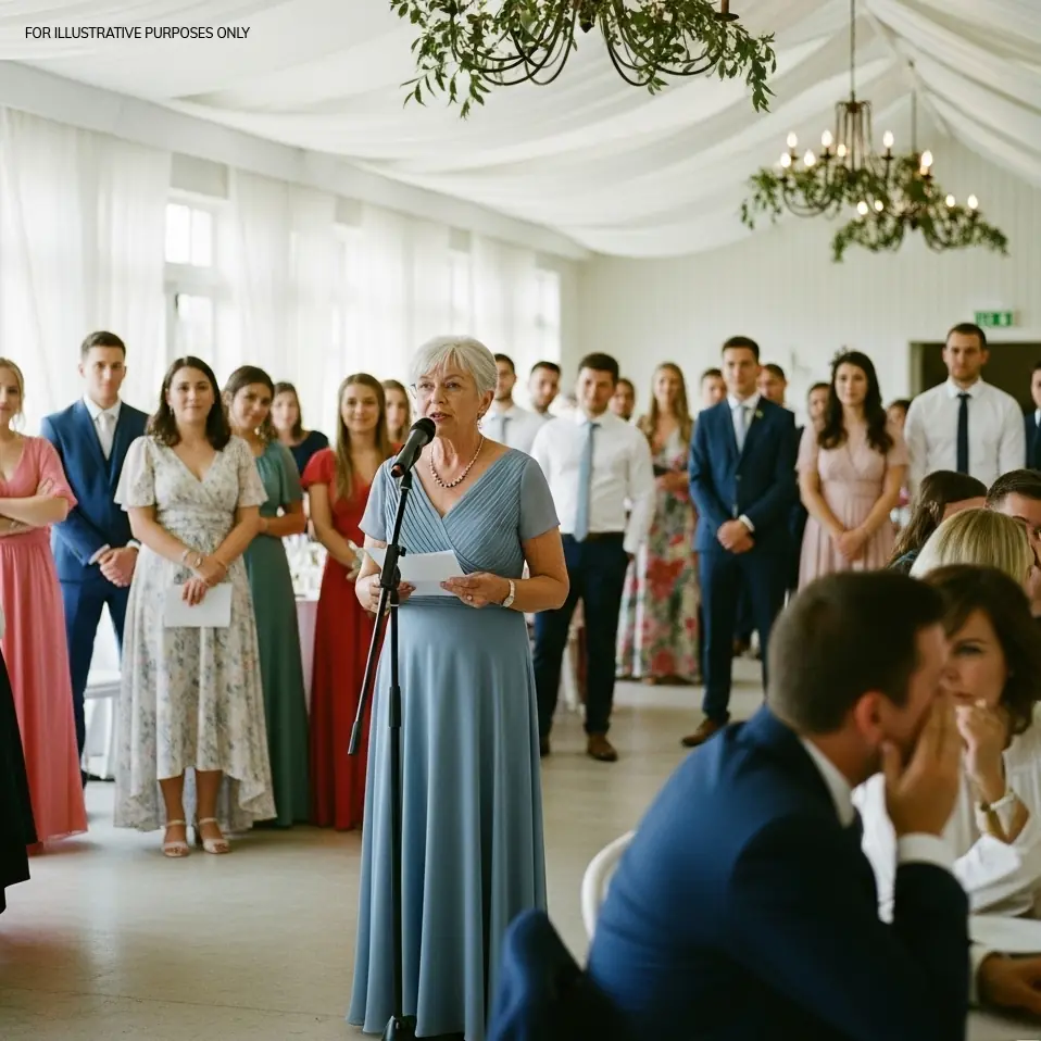 THE GROOM'S MOTHER STANDS TALL: A SURPRISE AT THE WEDDING THAT SH0CKED EVERYONE
