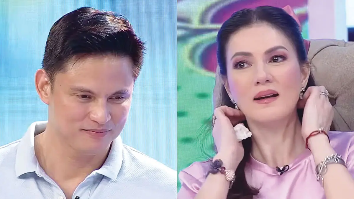 Zoren Legaspi put on the spot by wife Carmina Villarroel over question about ex-girlfriends