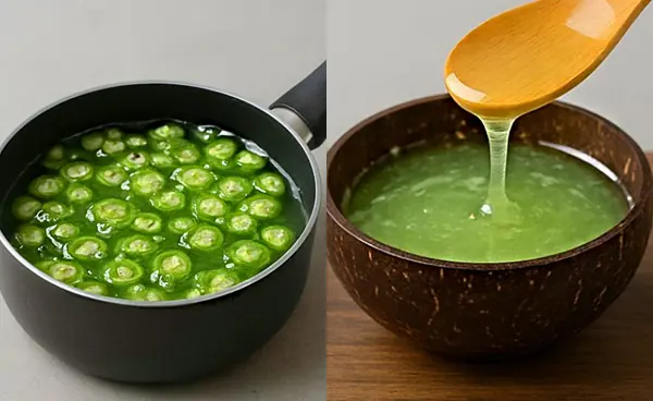 DIY Okra & Flaxseed Gel for Hair Growth and Frizzy Hair: Natural Solutions for Strong, Shiny, and Healthy Hair