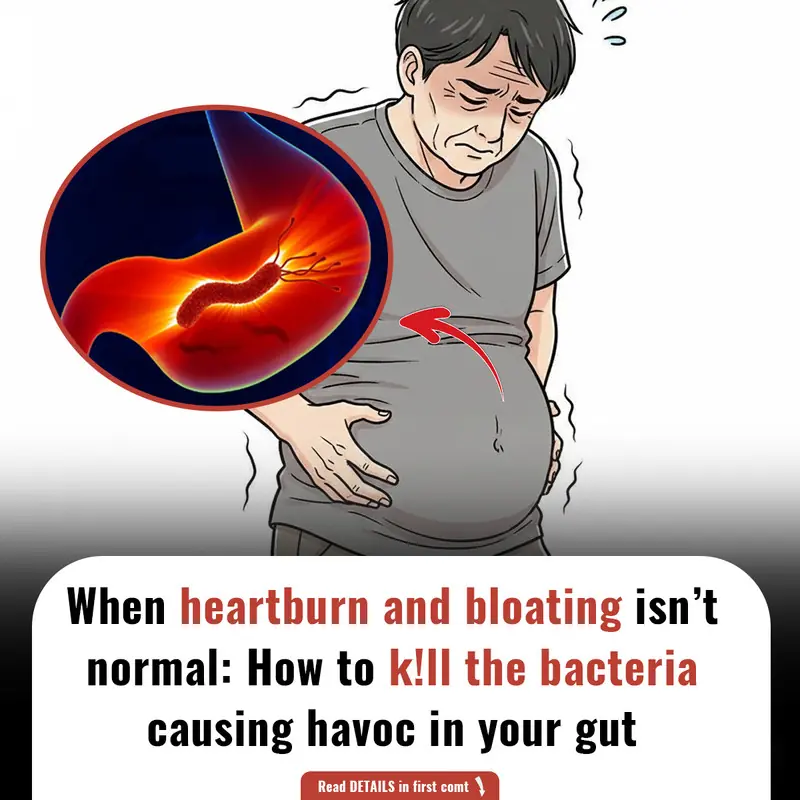 When heartburn and bloating isn’t normal: How to k!ll the bacteria causing havoc in your gut