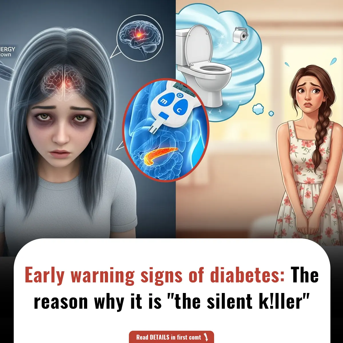 Early warning signs of diabetes: The reason why it is "the silent k!ller"