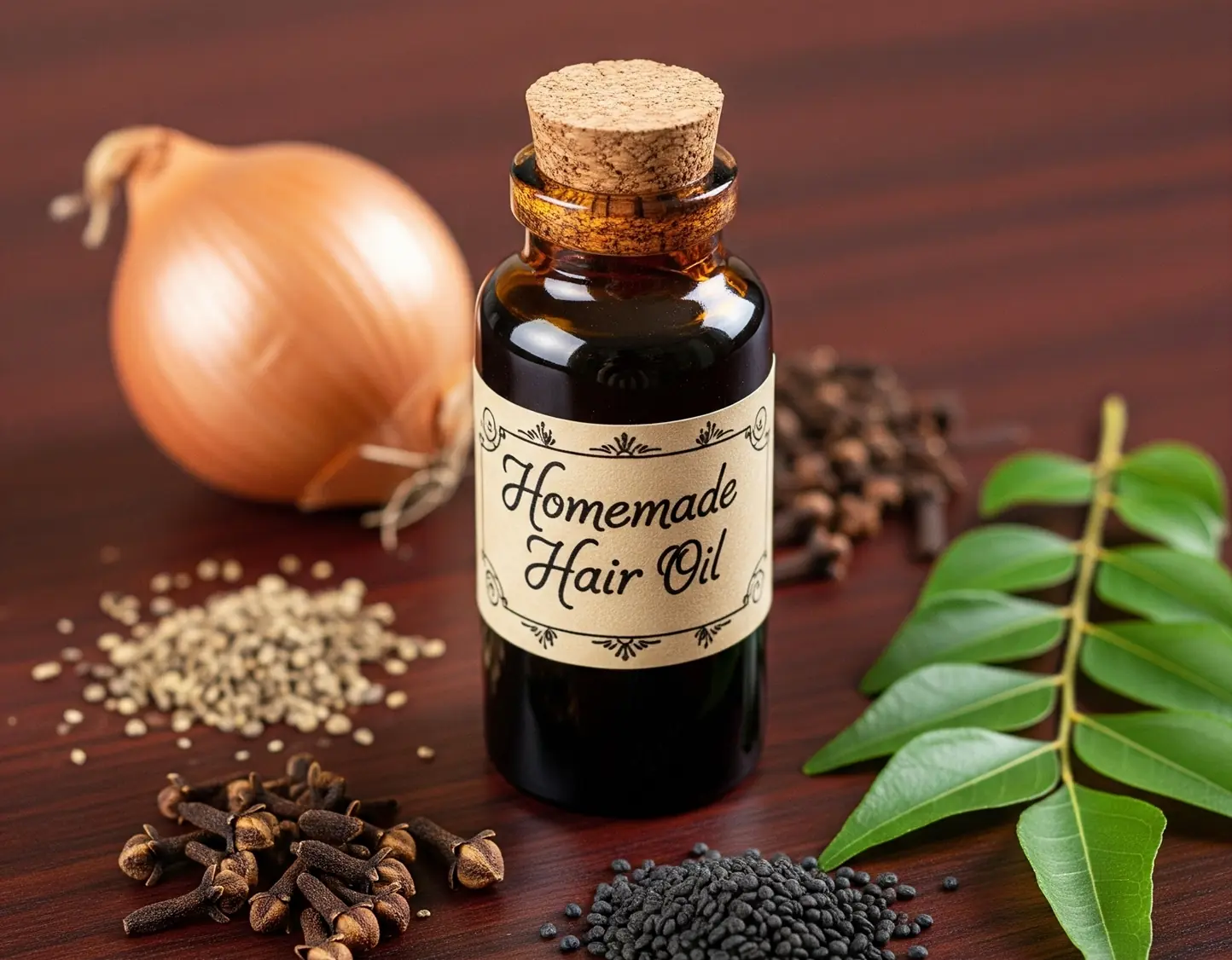 Homemade Black Hair Oil to Reverse Gray Hair: Turn White Hair to Black