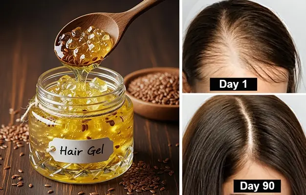 Homemade Flaxseed and Okra Hair Gels Natural Remedies for Hair Growth