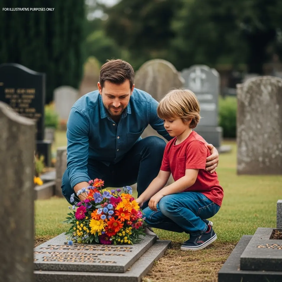 “Sir, it’s my mom’s birthday today… I want to buy flowers, but I don’t have enough money…” I bought the boy a bouquet. Weeks later, visiting a grave, I saw those same flowers there.