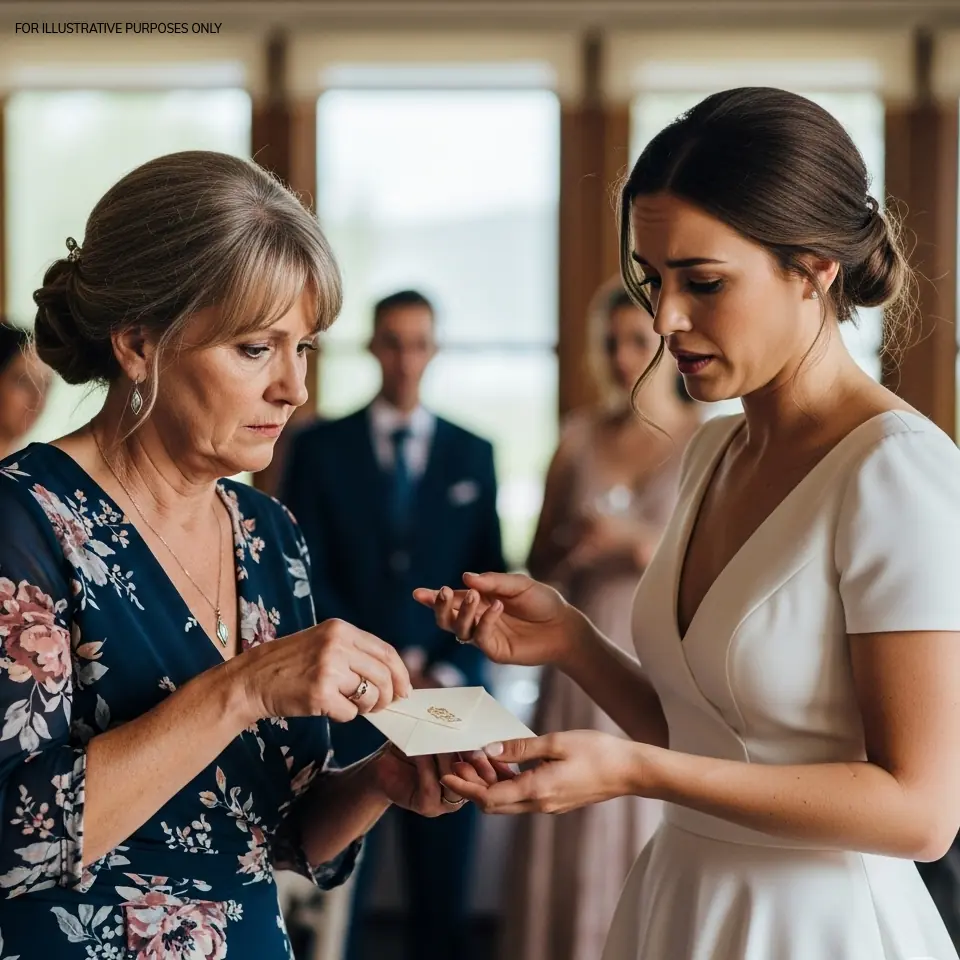 At My Wedding, a Secret Note Changed Everything — I Van!shed for Fifteen Years to Escape a De@dly Betrayal