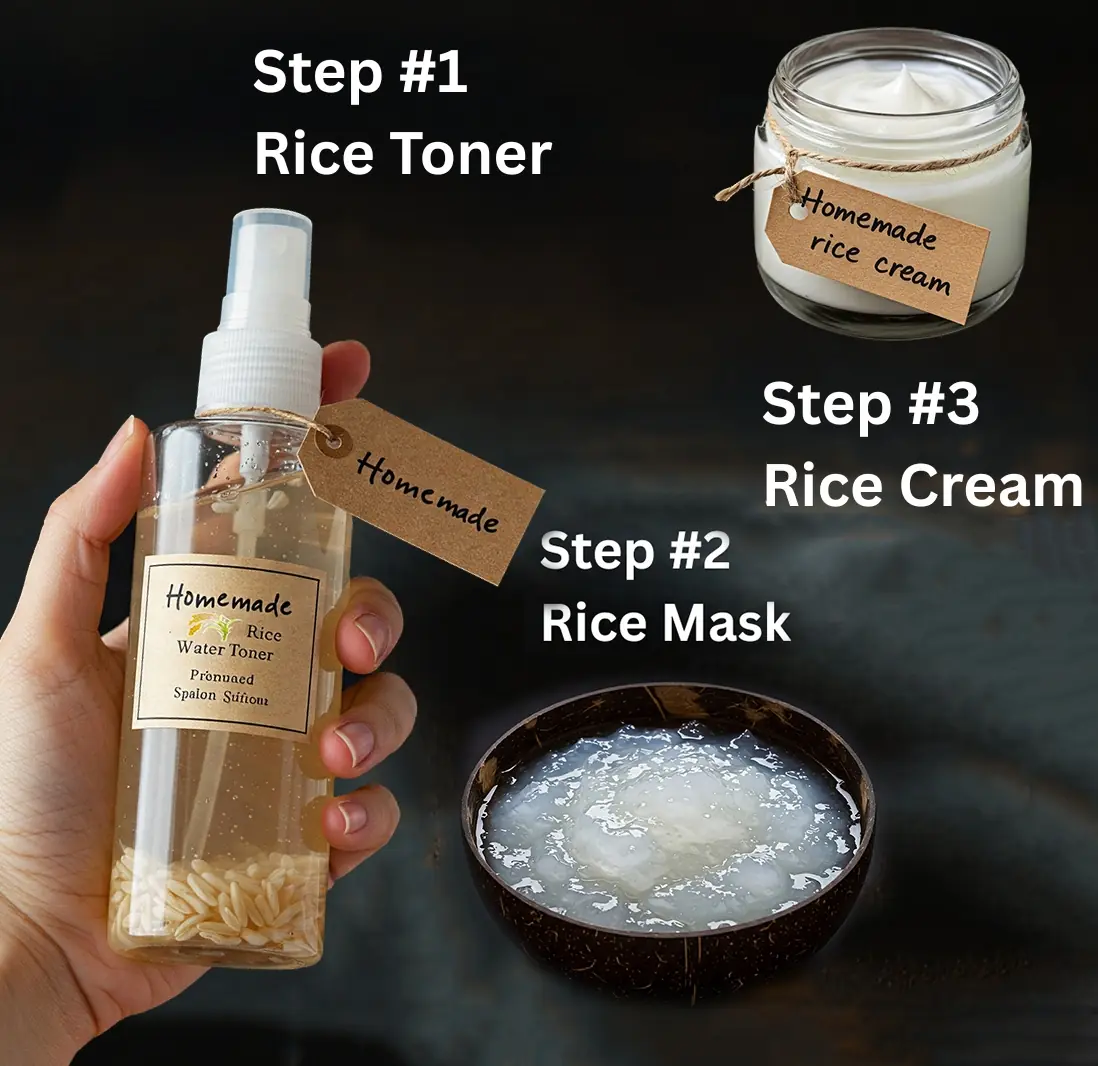 3-Step Korean Routine Using Rice for Glowing, Youthful Skin: Unlock the Secret to Timeless Radiance