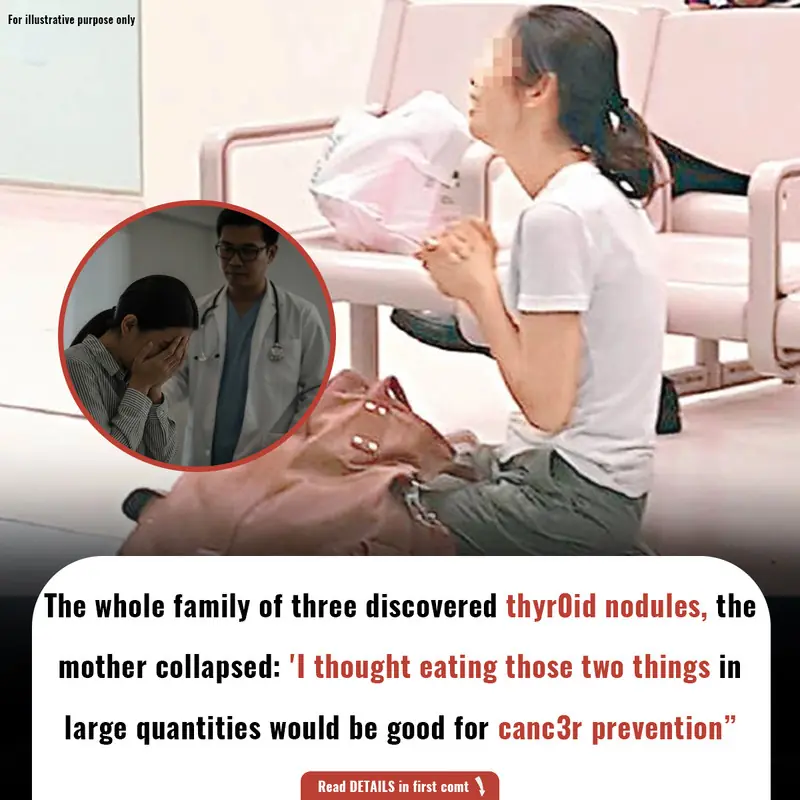 Family's Thyroid Tumor Discovery: A Cautionary Tale About Excessive Iodized Salt and Soy Sauce Consumption