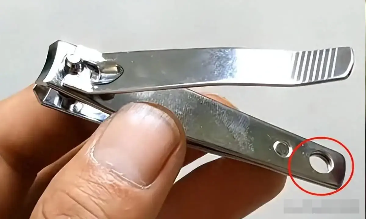 The Hidden Function of the Small Hole in Your Nail Clipper