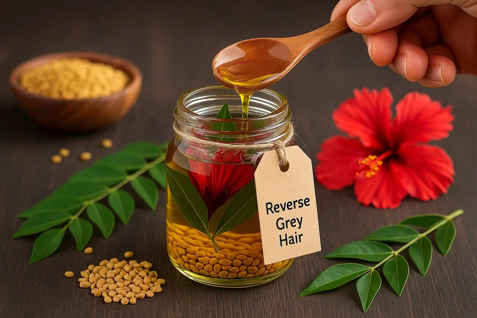 Natural Remedy to Reverse Grey Hair: Unlocking the Secrets to Rejuvenate Your Hair Color