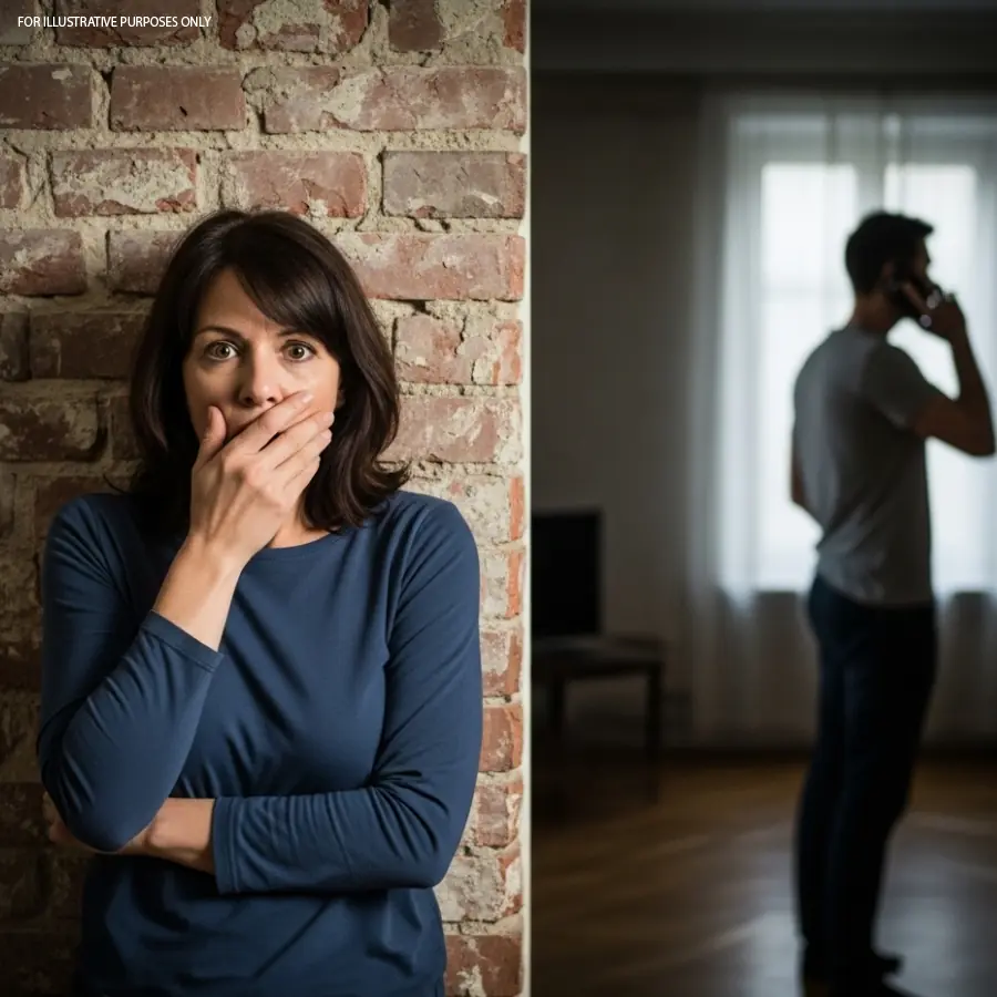 Elena remembered that she had forgotten her money, returned home, and saw something that made her unable to forgive her husband.