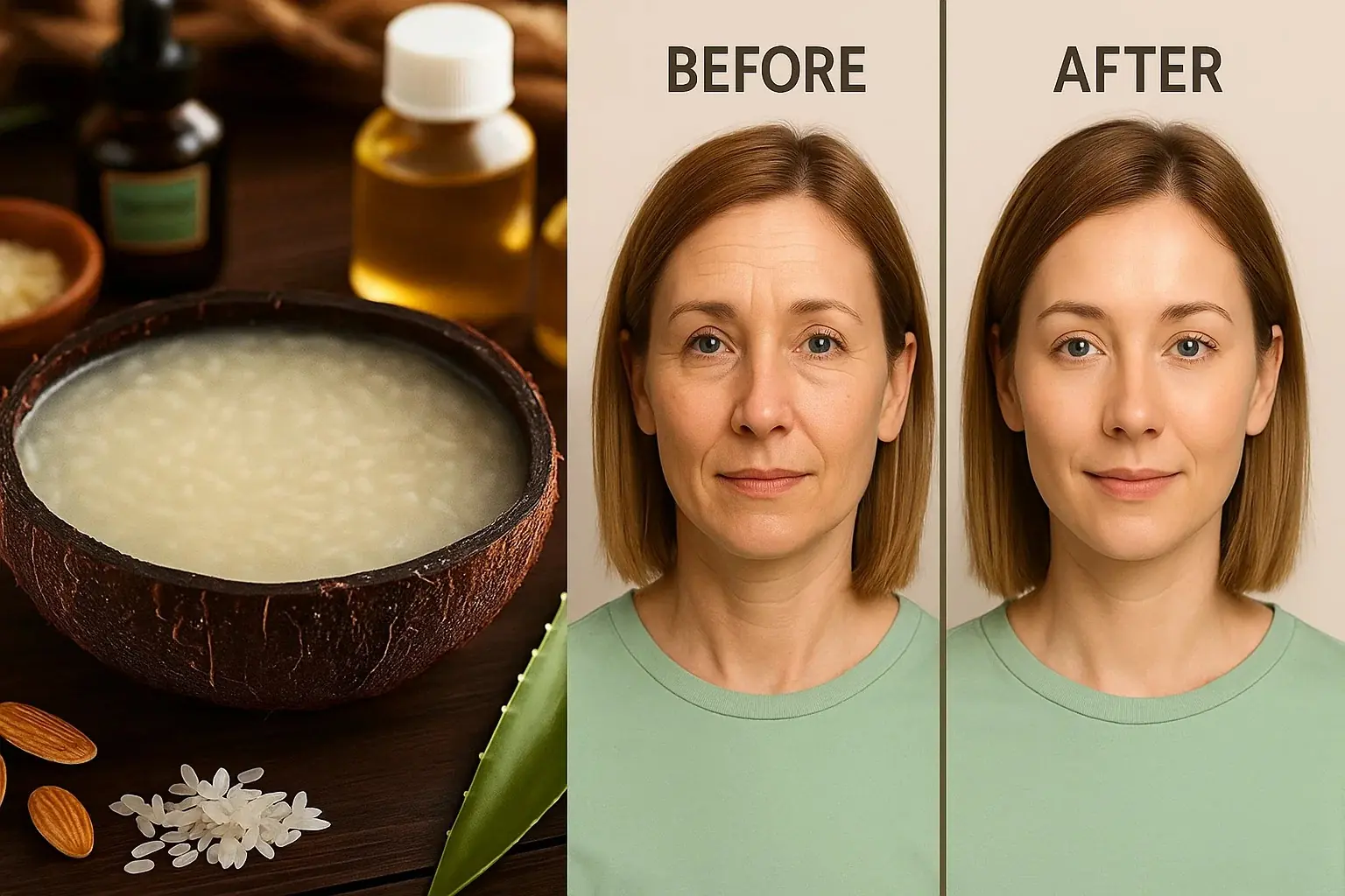 Rice and Almond Oil: The Ultimate DIY Wrinkle-Free Skin Treatment