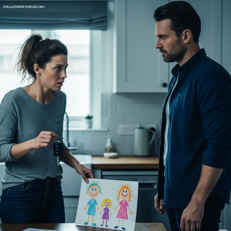 The Key to a Hidden Life: The Secret I Uncovered After Finding My Husband’s Lost Key and a Child's Drawing