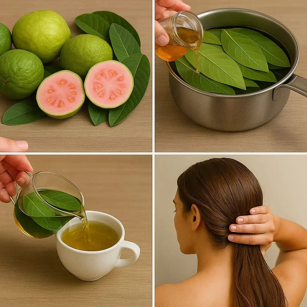 Guava Leaf Water Recipe for Hair Growth: The Ultimate Guide to Using Guava Leaf Water for Fast Hair Growth