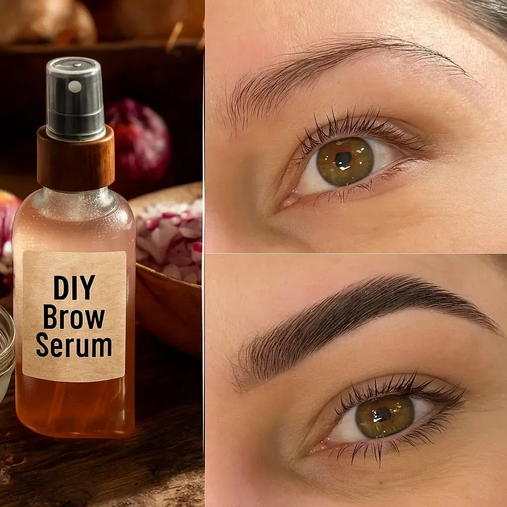 Homemade Brow Boosting Serum: Natural Solution for Fuller, Thicker Eyebrows