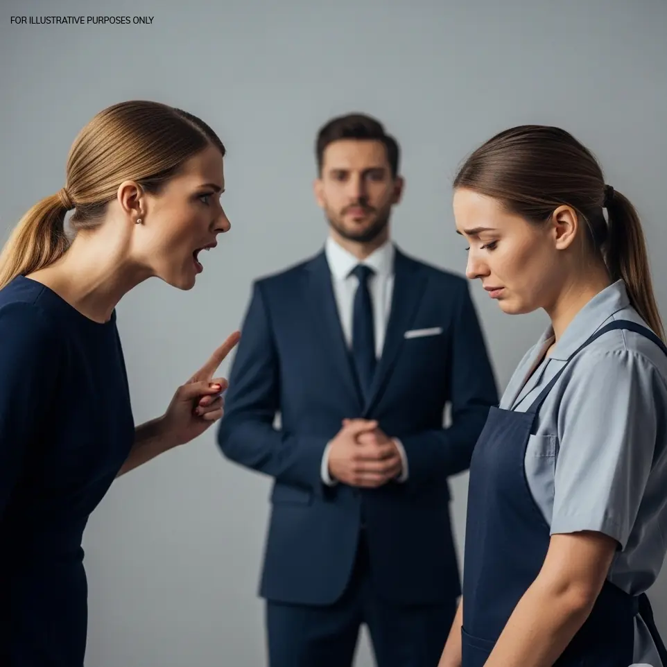 Woman Stands Up Against Her Boss and Office Rival: A Story of Empowerment and Defiance