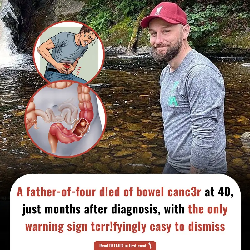 Father of Four D!es from Bowel C@ncer: A Heartbre@king Reminder to Listen to Your Body