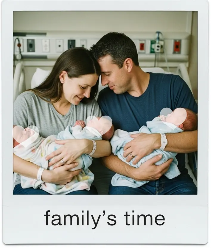 Overcoming the Struggles of Parenting Triplets: A Journey of Love, Exhau$tion, and Hope